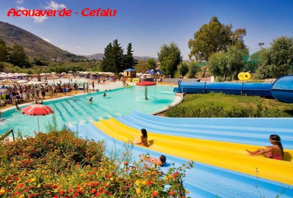 Villa Indipendente Le Coccinelle Beach Mare Piscina A 250 Mt Dal Mare Con Servizio Di Piscina A 400 Mt 12 K Da Cefalu Campofelice di Roccella Kültér fotó
